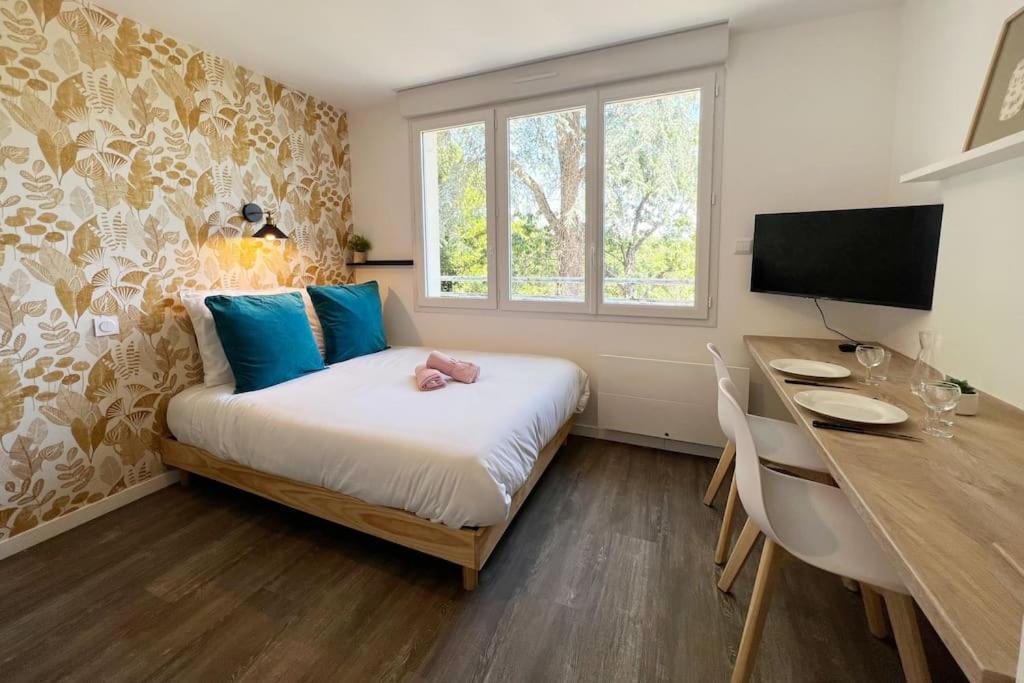 Suite Le Studio Mangue - Cosy & Vue Sur Le Jardin - Plages A Proximite Сен-Назер Екстер'єр фото